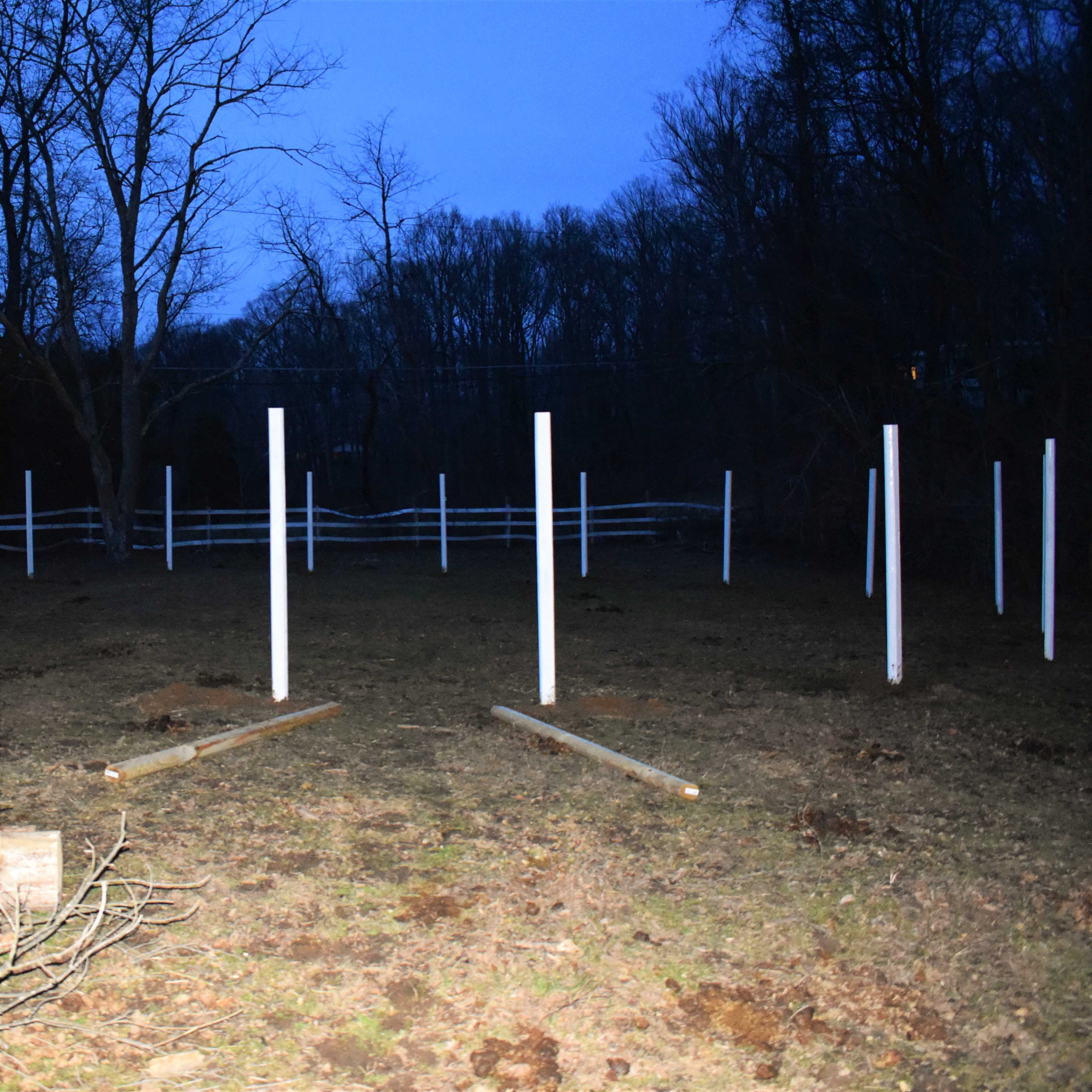 DIY Round Pen Set Posts