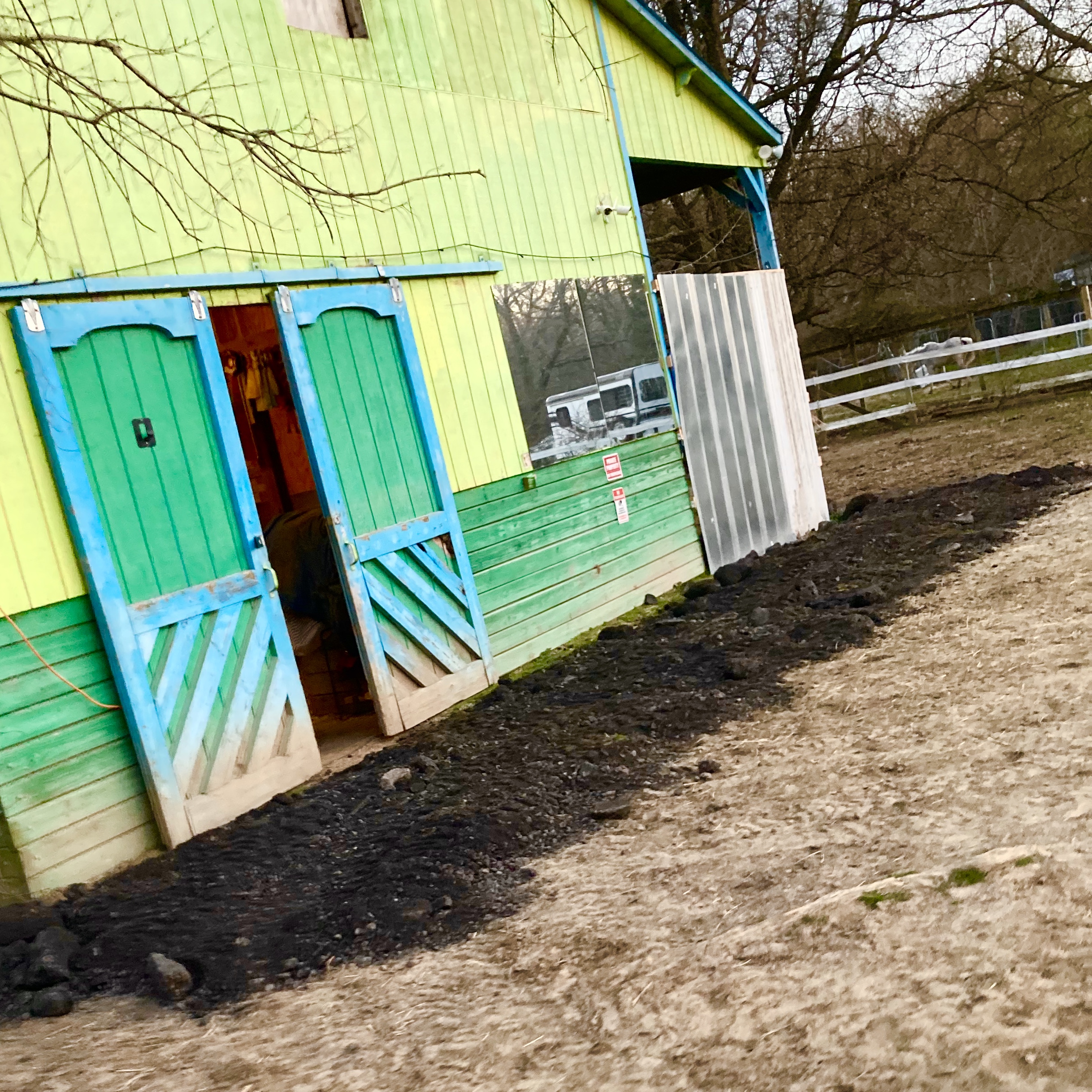 Barn Gravel Walk Path