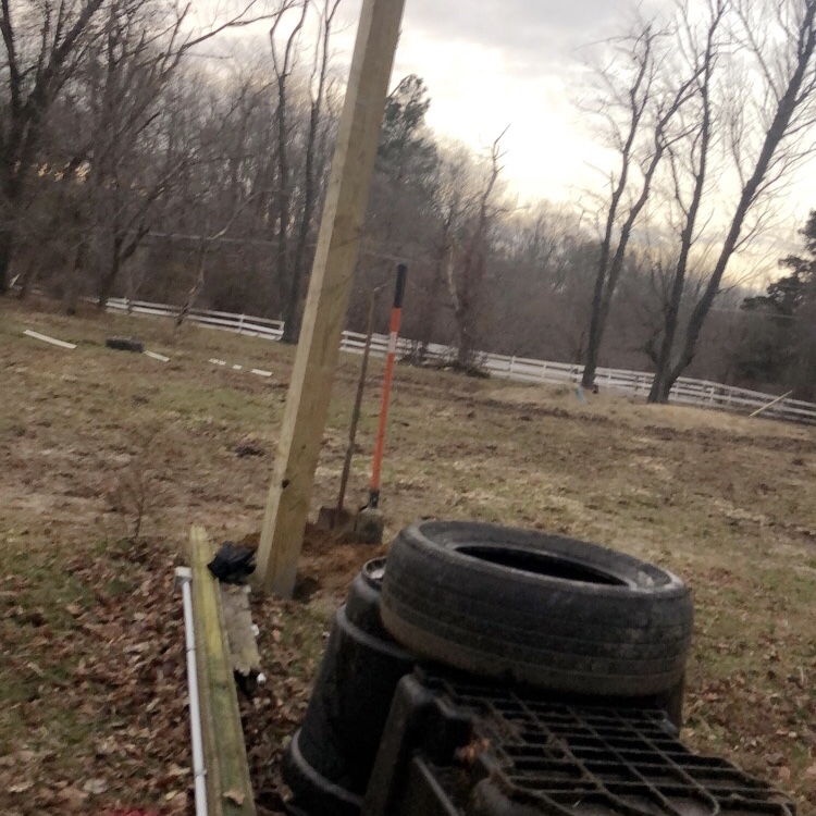 Installing the Light Post