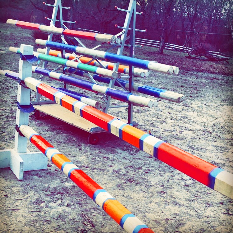 DIY Horse Jump Poles