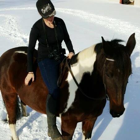 Jenna & Dreamer in Snow