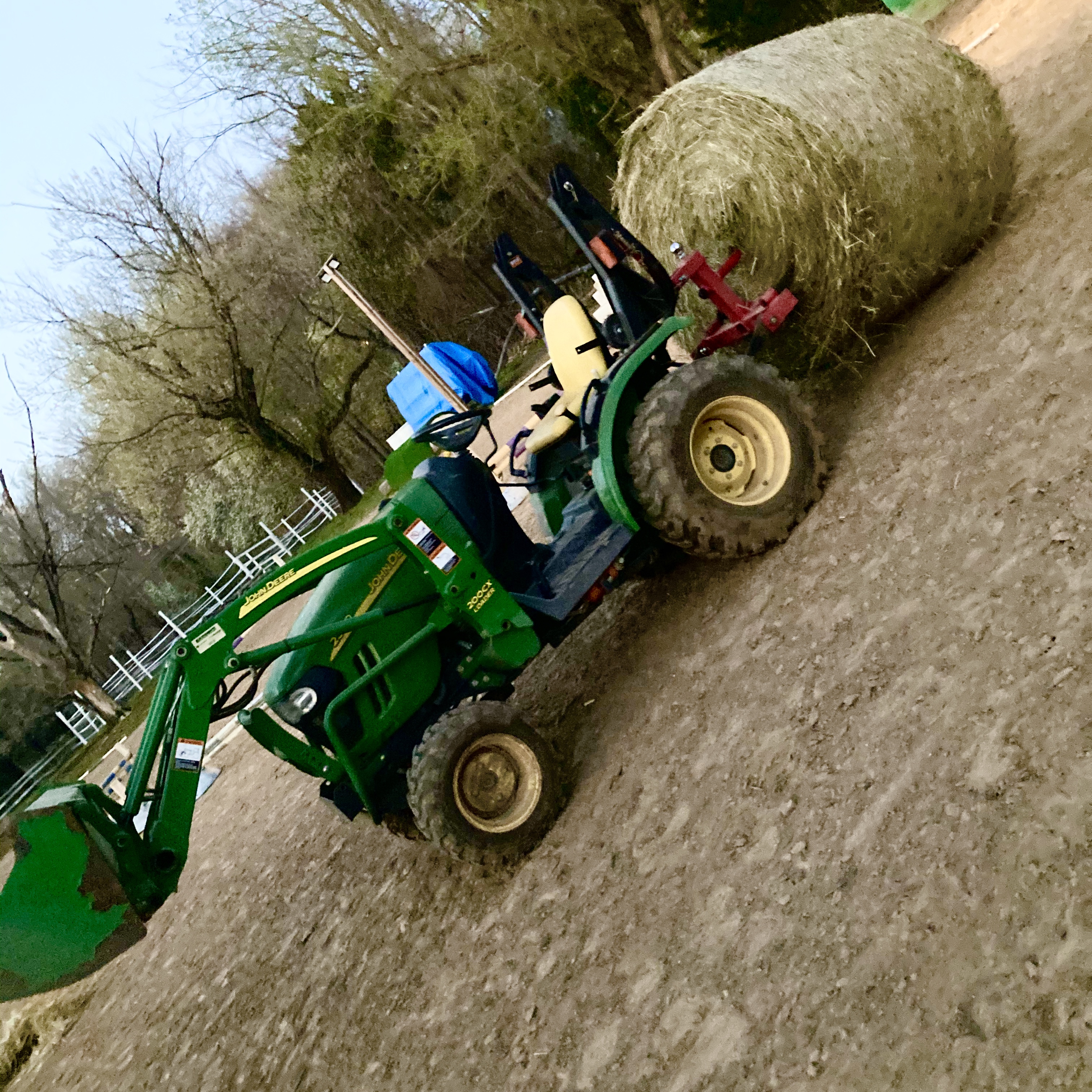 Tractor Hay Bale Spear