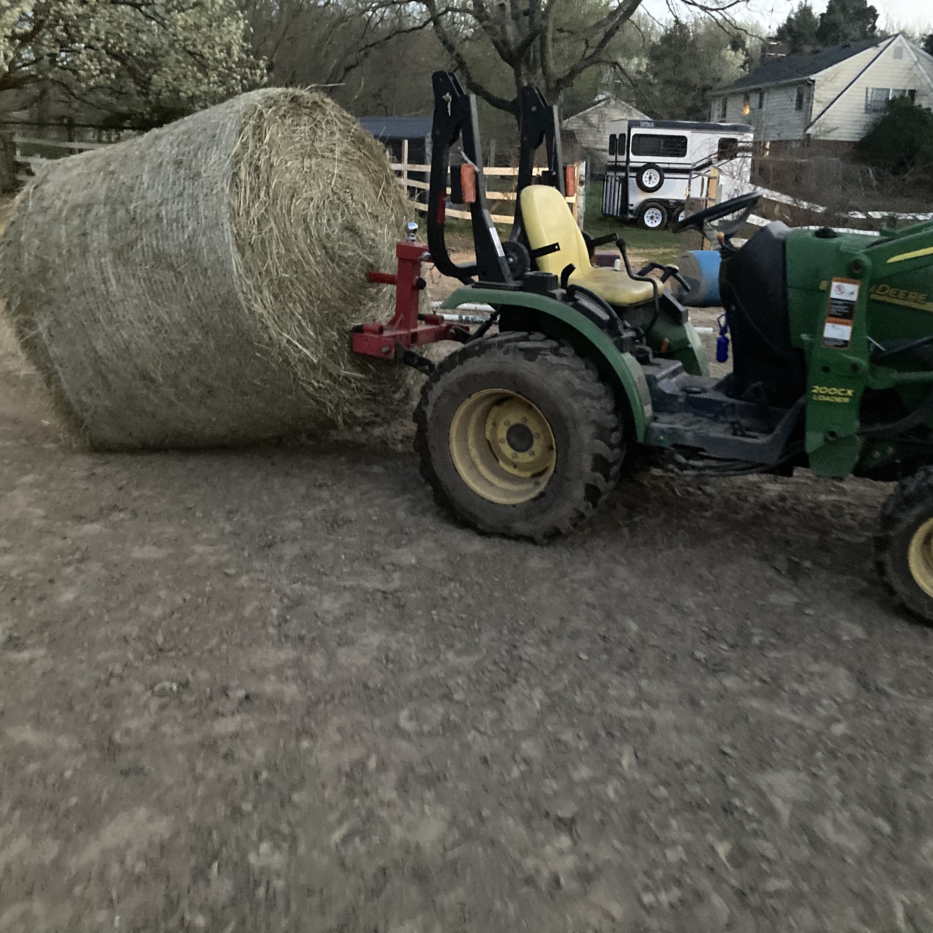 Tractor Rear Bale Spear