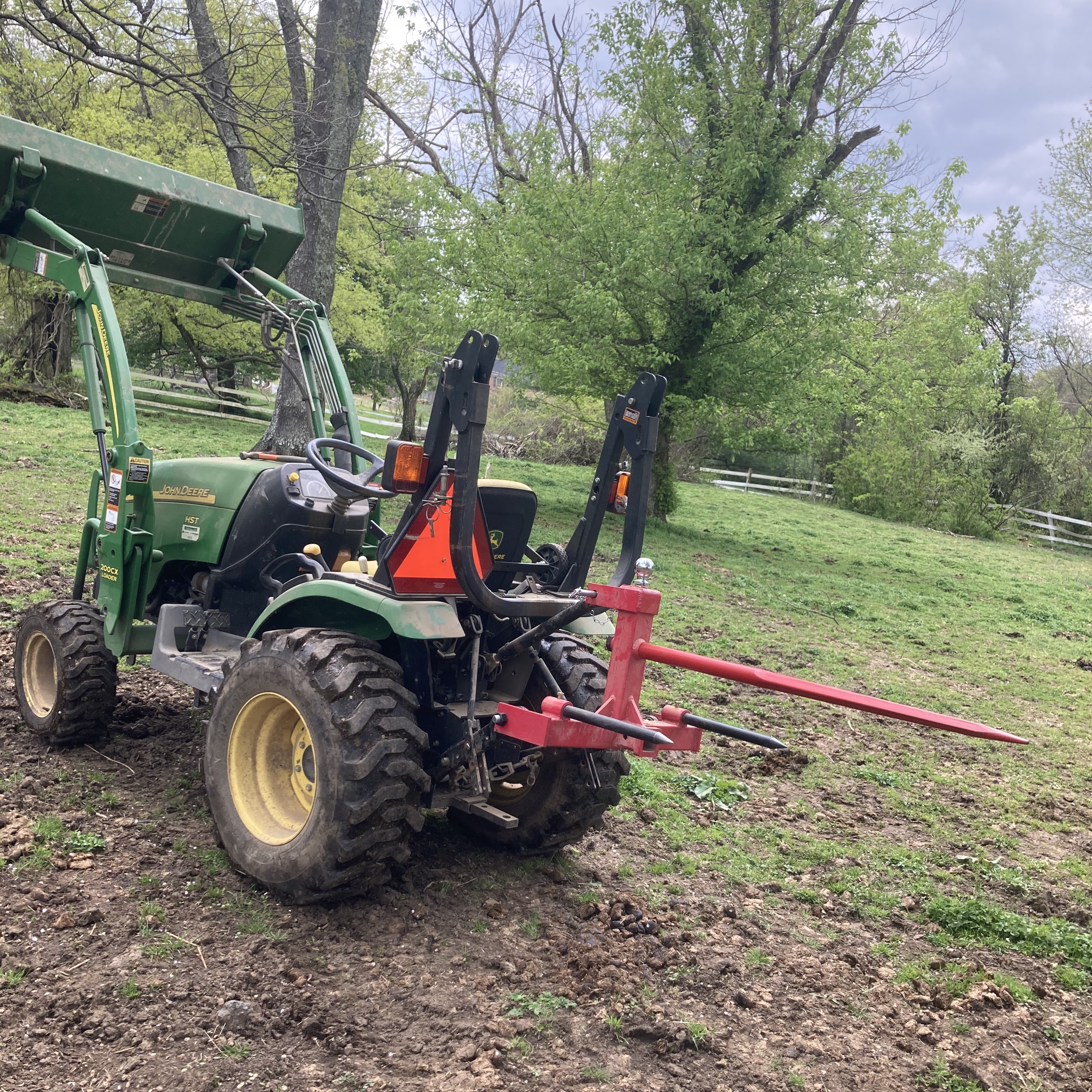 Tractor Rear Bale Spear