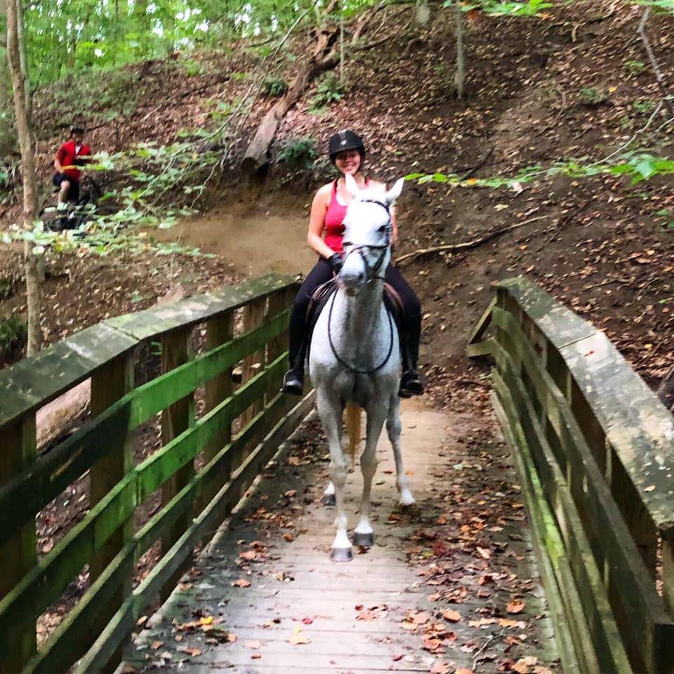 Chloe Conquering the Bridge